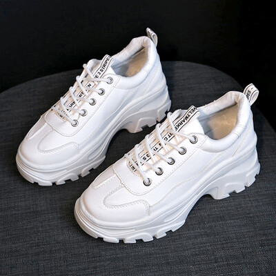 

Lao Das Shoes&Womens Super Fire Ins Han Banzhi Fumigated Baitie Leisure Sports White Shoes