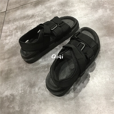 

2019 summer Korean version of magic sticker student girl 100 sandals original sandals air permeable sandals sandals