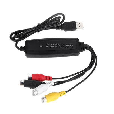 

USB AV Grabber -Video Composite Video Capture Adapter Recorder with Audio for Windows