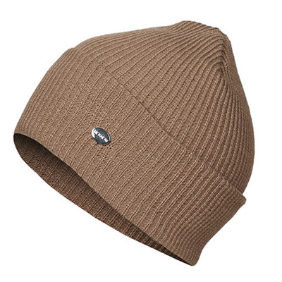 

New Women Family Beanies Knitted Hat Solid Color Ribbed Skullies Baggy Winter Bonnet Caps