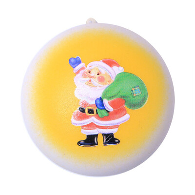 

Gotoamei Christmas Santa Claus Bread Slow Rising Scented Relieve Stress Toy Key Pendant