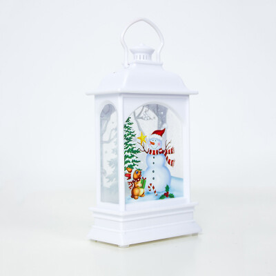 

Christmas Tree Hanging Lamp Santa Claus Deer Snowman Light Decor LED Lantern