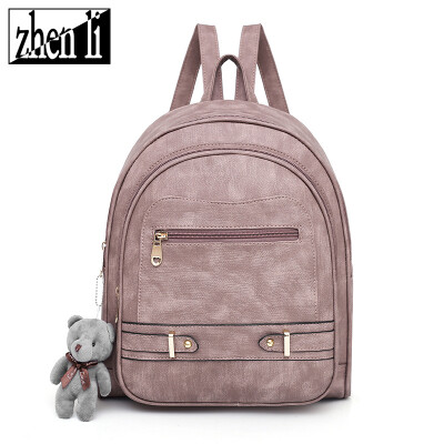 

College style womens backpack personality fashion candy color popular backpack trend back womens bag