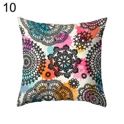 

Multi-Color Rhombus Letter Throw Pillow Case Cushion Cover Sofa Bedding Articles