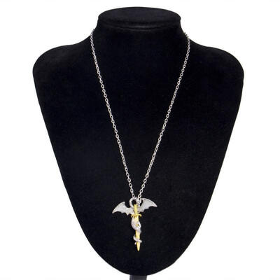 

Game of Thrones Sword Luminous Necklace Targaryen Chain Pendant