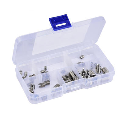 

Greensen 60pcs 302 Type Carbon Steel Self-tapping Screw Thread Inserts Accessories