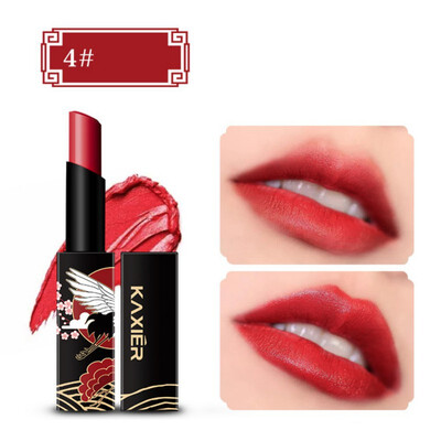 

Chinese Style palace lipstick Matte Waterproof Lipstick Sexy Red Brown Makeup Wateproof Profissional Lipstick