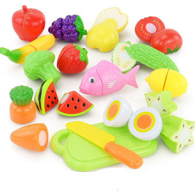 

Tailored 16PCS Cutting Fruit Vegetable Food Pretend Play Children Kid Educational Toy
