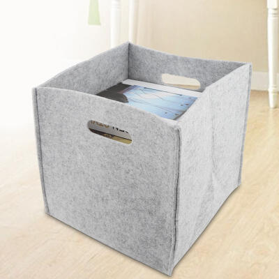 

Greensen Environmentally Foldable Non-woven Fabric Storage Basket Box Organizador 303030cm