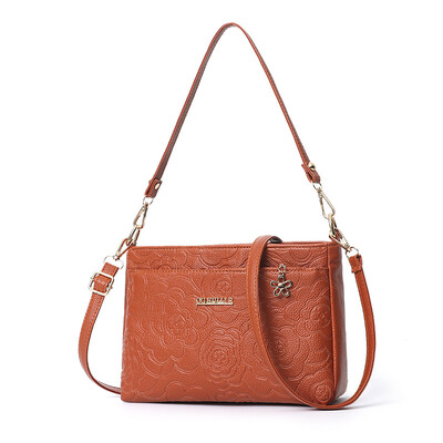 

2018 new Korean fashion trend handbags Messenger bag simple PU leather shoulder diagonal bag