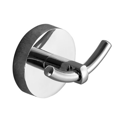 

Hotel Bathroom Double Hook Stainless Steel Bath Towel Hooks Robe And Coat Hooks For Bathroom Wall Mounted Shower