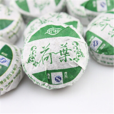 

Yunnan Pu-erh Tuo Puer Ripe Puer Lotus leaf Chinese Health Tea Cake