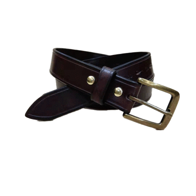 

35 wide bronze buckle square head unisex leather belt whole cow leather casual fashion belt