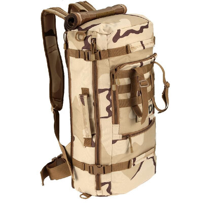 

Lixada Multifunction Outdoor Military Tactical Backpack Hiking Camping Trekking Shoulder Bag 45L