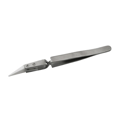 

〖Follure〗Heat Resistant Anti-static Stainless Steel Ceramic Tweezers For RDA RBA DIY Vape
