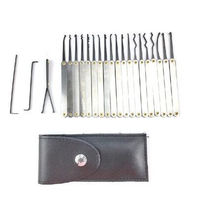 

22Pcs Strong Home Fixing Lock Tool Set Kit Professional Beginners Visible Practice