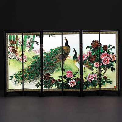 

Antique ornaments featuring gifts Chinese style panda screen traditional crafts