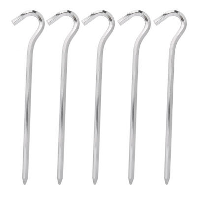 

Greensen 5pcs Outdoor Camping Tent Canopy Peg Ground Hook Stake Aluminium Alloy