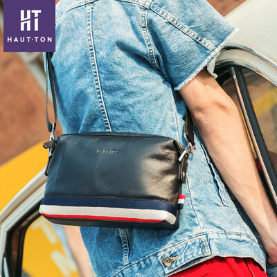 

Shoulder bag leather mens clutch bag casual messenger bag leather shoulder bag