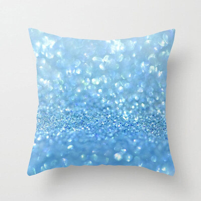 

1Pcs Shining Colour Peach Skin Pillow Case Cover Slipcover Decorative Home Room Cushion Cover Throw Pillow 45x45cm