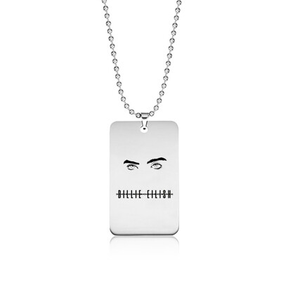 

Stainless Steel Necklace Fashion Chain Pendants Decoration Accessories for Boys Girls Women