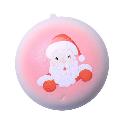 

Gotoamei Christmas Santa Claus Bread Slow Rising Scented Relieve Stress Toy Key Pendant