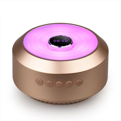 

Bluetooth Speaker Portable LED Wireless Speaker Colorful Light Visual Display Mode Powerful Sound Built-in Mic Boombox