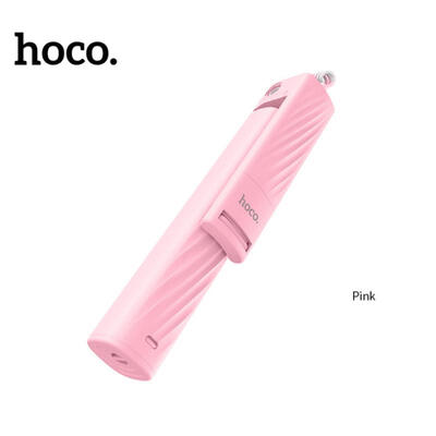 

HOCO K8 Mini Selfie Monopod For IPHONE Lightning Wired Retractable Selfie Stick Rod With Remote Shutter