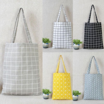 

Hot Sale Eco Shopping Cotton Linen Tote Handbag Canvas Purse Pouch Shoulder Bag