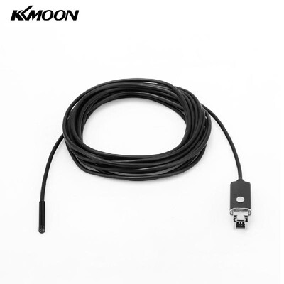 

KKmoon 55mm 5m 2 in 1 Mini USB Endoscope Borescope Inspection Camera for Android Phones PC