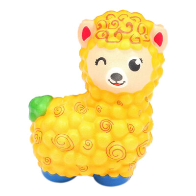 

Gotoamei Jumbo Sheep Stress Reliever Scented Super Slow Rising Kids Squeeze Toy