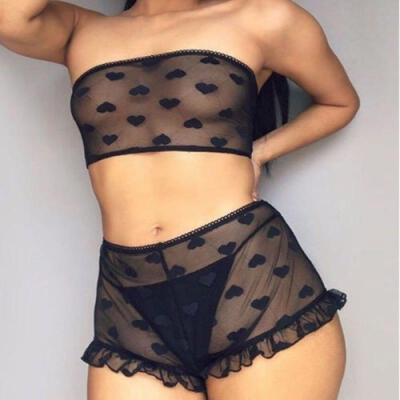 

Women Sexy Satin Lace Sleepwear Babydoll Lingerie Nightdress Pajamas Nightwear