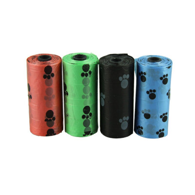 

〖Follure〗4Roll Degradable Pet Dog Waste Poop Bag With Printing Doggy Bag