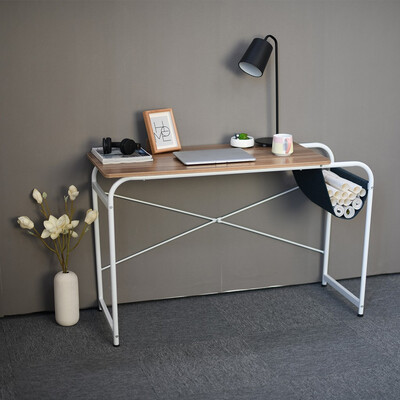 

Gobestart Desktop Computer Desk Laptop Study Table Office Desk With Cloth Bag Storage