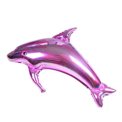 

Large Size Dolphin Foil Balloon Birthday Wedding Event Party Decor Supplies