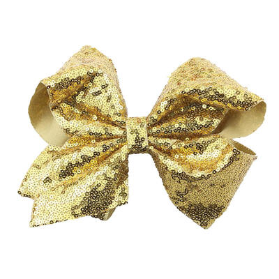 

Sequin Bow Hair Clips Girls Lovely Barrette Hair Bands Princess Hairpins