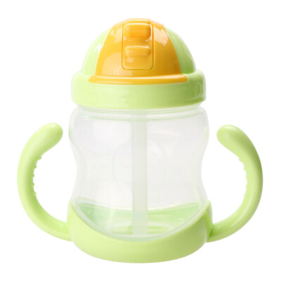 

Double Handle Baby Trainer Cup Baby Straw Type Cup Baby Straw Cup 280ml