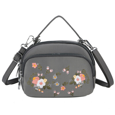 

Fashion embroidery bag mother slanted canvas bag leisure one shoulder handbag nylon Oxford cloth bag