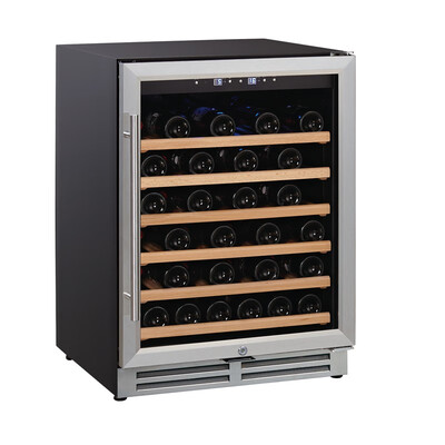 

Wine cooler compressor red Wine cabinet Athens black