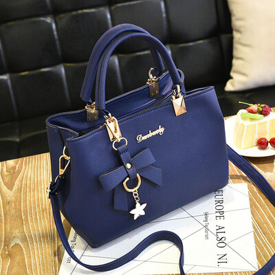 

Tailored Women Leather Handbag Shoulder Bag Messenger Satchel Shoulder Crossbody Black