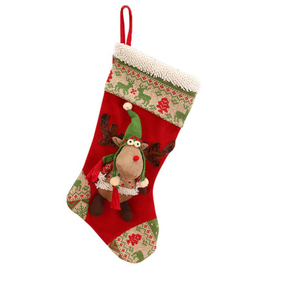 

Tailored Christmas gifts Candy Beads Christmas Santa Claus Snowman Socks Decorations