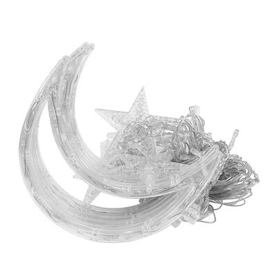 

LED Moon Star Fairy Light Strings Romantic Night Lamp Wedding Home Decor