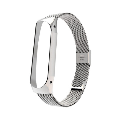 

〖Follure〗Luxury Stainless Steel Hook Buckle Bracelet Watch Band Strap For XiaoMi Mi Band3