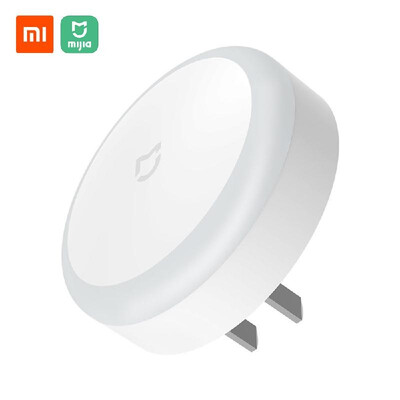

Xiaomi Mijia Plug-in Night Light Sense Induction Soft Light Plug Sensor Light Sleep Night Lamp Energy-saving Night Light For Bedro