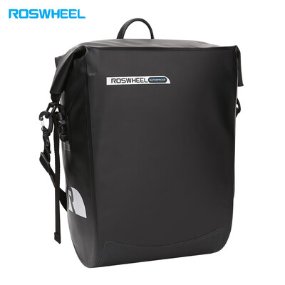 

ROSWHEEL Water Resistant Bicycle Rear Rack Bag Hanging Pannier