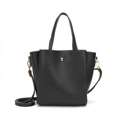 

PU leather handbags women 2019 simple ladies hand bags casual female shoulder bag small travel shopping cross over shoulder pack