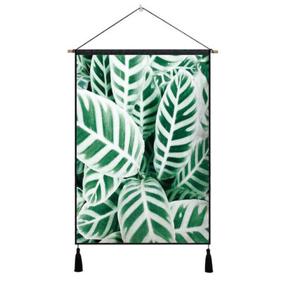 

Toponeto Unframed Banana Leaf Oil Painting Print Picture Home Wall Room Wall Hanging