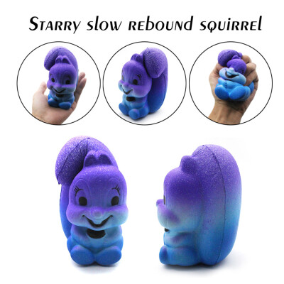 

YIWULAExquisite Fun Galaxy Squirrel Scented Charm Slow Rising Stress Relief Toys