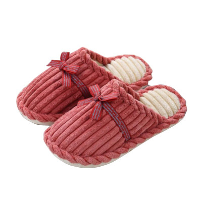 

CHUNNUANYANG Corduroy cotton slippers autumn&winter home 12312