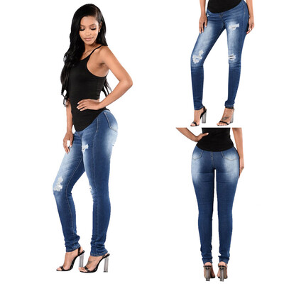

〖Follure〗Women High Waist Stretch Jeans Leggings Skinny Slim Fitness Pants Trousers